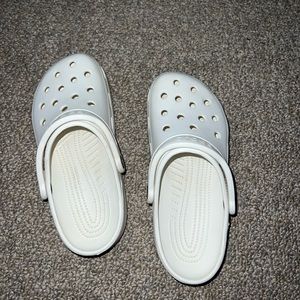White Crocs
